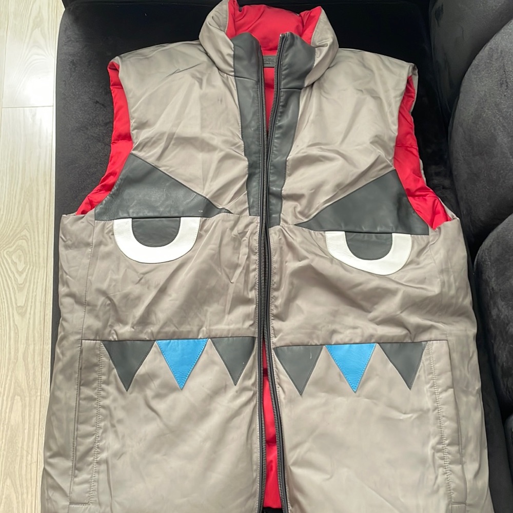 Authentic reversible Fendi vest